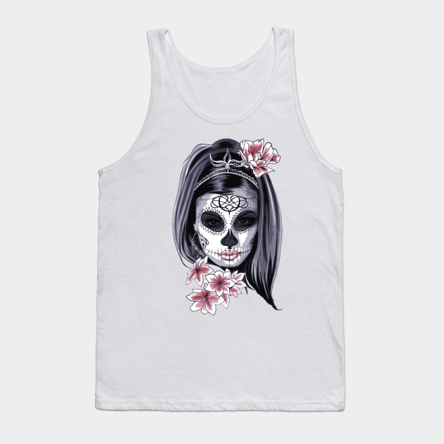 Gothic Witch Aesthetic Tank Top by Little Designer